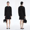 JNBY Round Neck Long Sleeve A-Line Dress