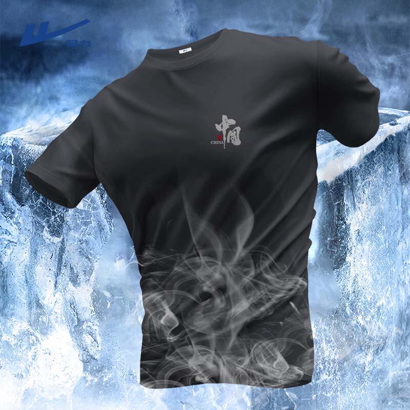 

Warrior Men s Ice Silk Quick-Dry Sports T-shirt 4XL