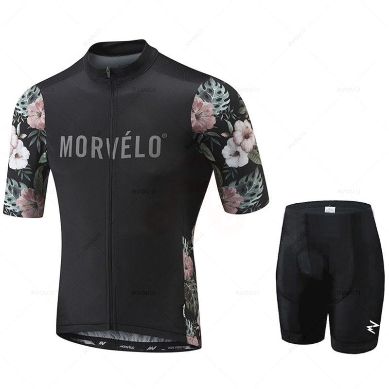 2026 Morvelo Sommer Pro Herren Radtrikot Anzug Mountainbike Triathlon Schnelltrocknend Atmungsaktiv Fahrradbekleidung Ropa Ciclismo