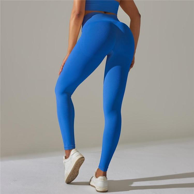High Waist Seamless Yoga Pants for Women Stretchy Gym Leggings Fitness Exercise Sports Tights
