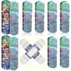50/30/10pcs Glitter Self-adhesive Bandage, Breathable Waterproof Hemostatic Wound Patch Waterproof PE, Minor Cuts and Scratches