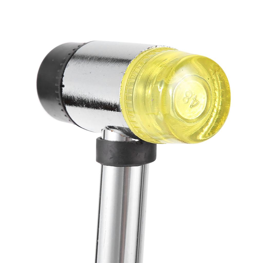 Double Face Detachable Rubber Hd Hammer Lther Craft Handcraft   with Steel Handle