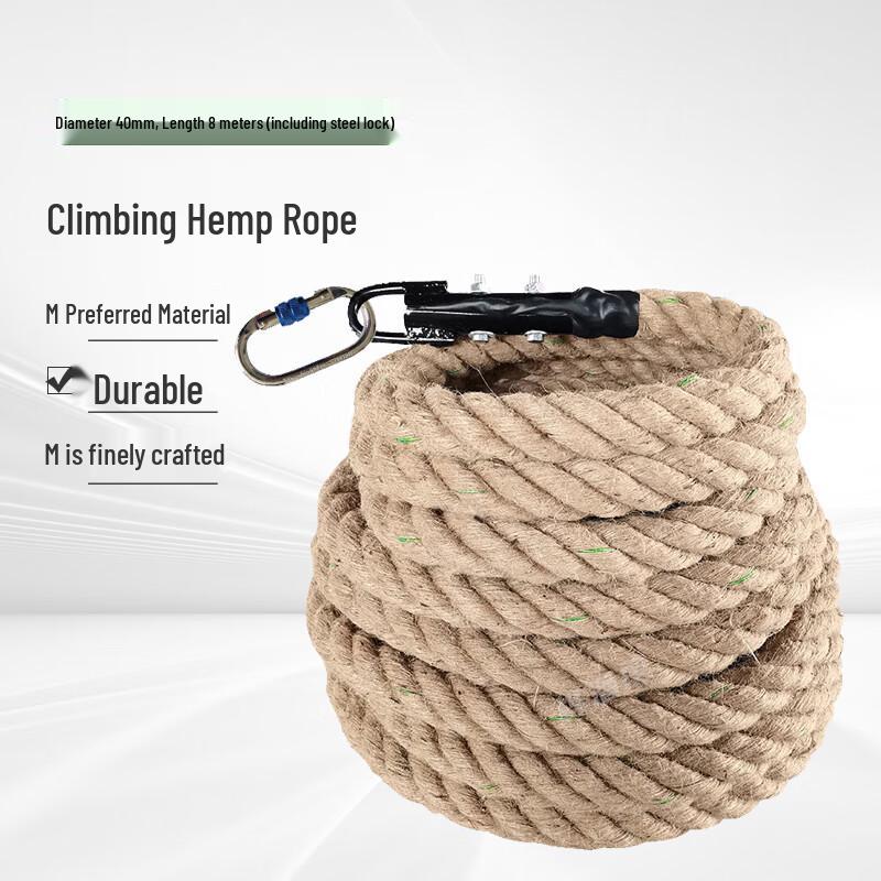 Heavy-Duty Fitness Climbing Rope