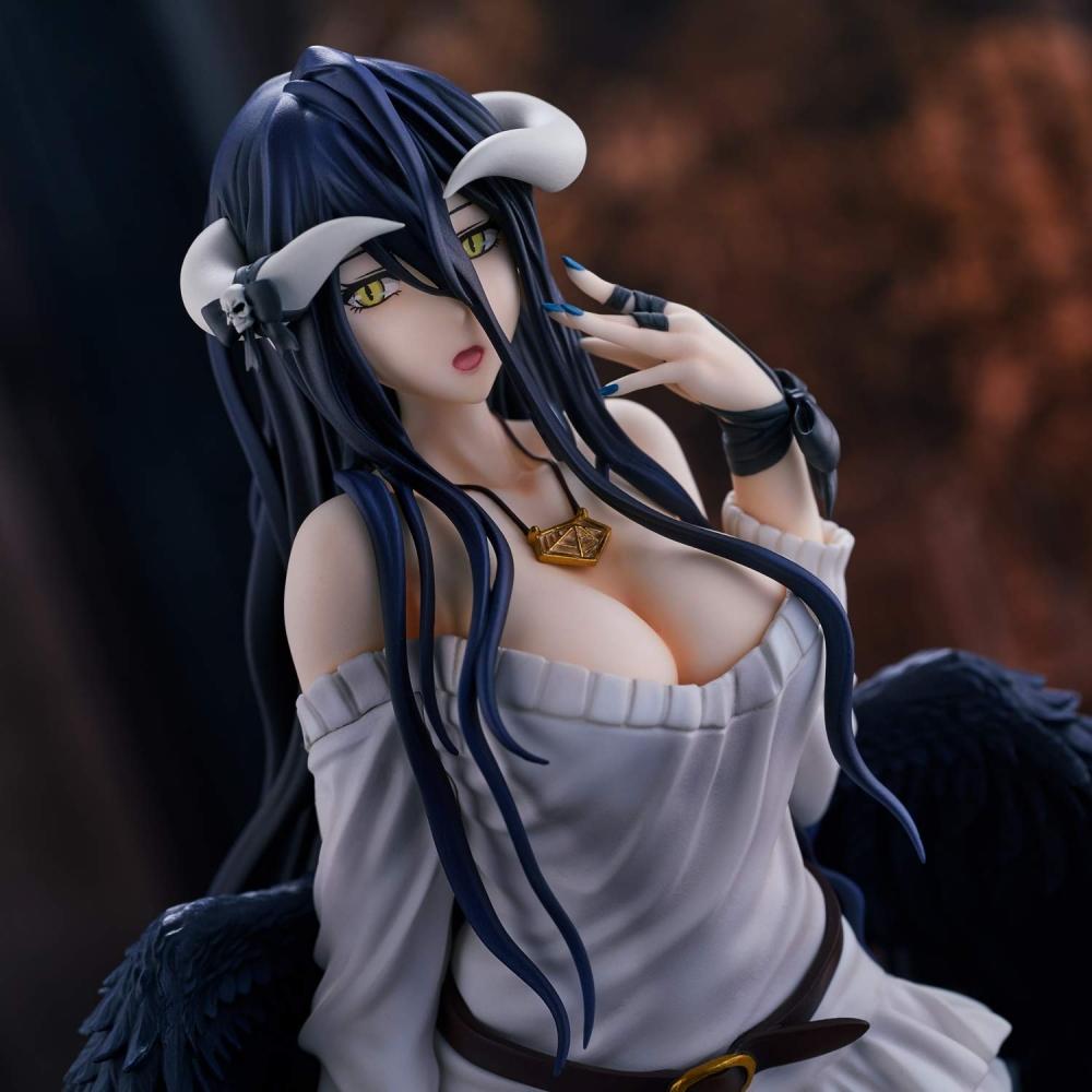 UNION CREATIVE "Overlord" Albedo So-bin Ver. (Resale) Non-scale PVC & ABS Painted Complete Figure Black Height Approx. 270mm 4589642713869