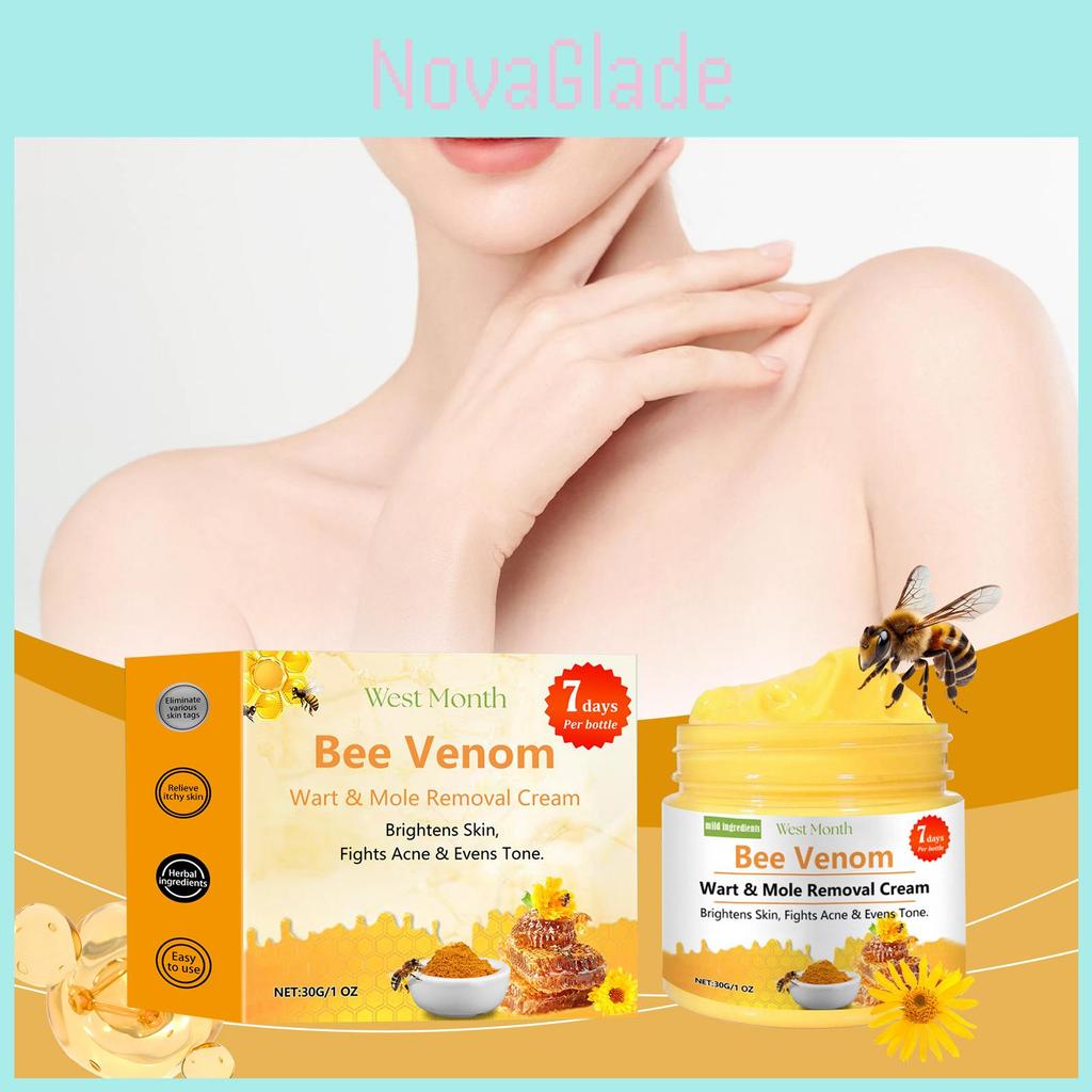 Premium West Month Bee Venom Care Cream For Gentle Skin Cleansing And Smoothness