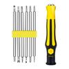 12 in 1 Household Multifunctional Strong Magnetic Screwdriver Bit Set Opening Repair Precision Insulated Improvement