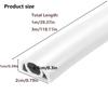 1PC 1/3M Floor Cord Cover Sheaths PVC Flexible Electrical Conduit Cable Protectors Self-adhesive Cable Hiders for Floors