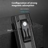 Bright 1000LM Magnetic Flashlight Double Light Sources USB C Rechargeable Work Light For Emergencies