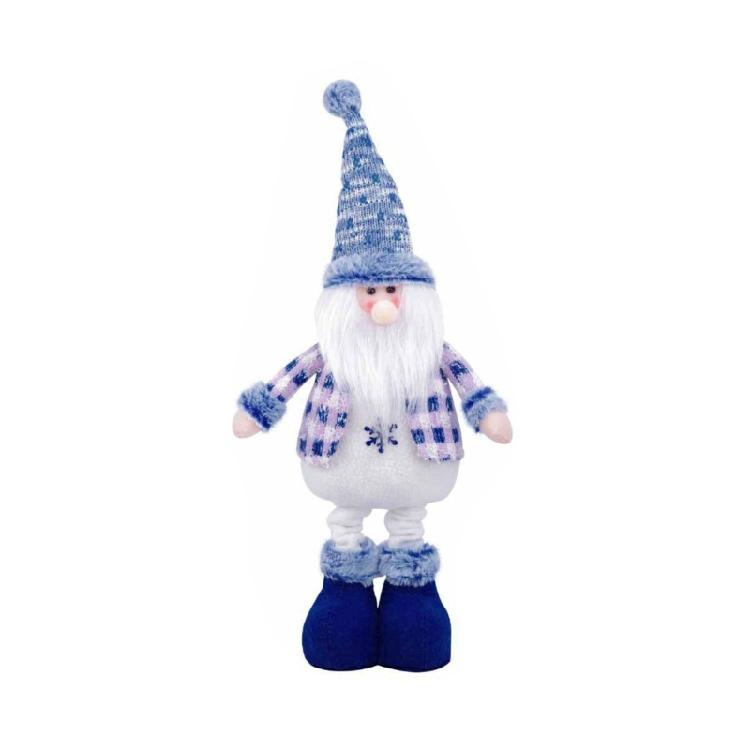 

Retractable Christmas Doll Ornament Adjustable Height Plush Figure Decoration for Living Room Holiday Party Display