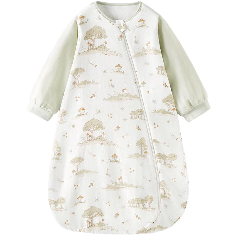 TONGTAI Baby Summer Anti-Startle Long-Sleeve Sleeping Bag 70x49cm (S)
