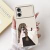 Casing For Xiaomi Poco M4 5G Case Cover Silicone Luxury Fashion Flowers Kawaii Cute Cat Shockproof Phone Case 22041219PG