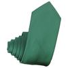 Tie Pure Color Classic Polyester Business Fashion Slim Necktie for Men Banquets Weddings Green