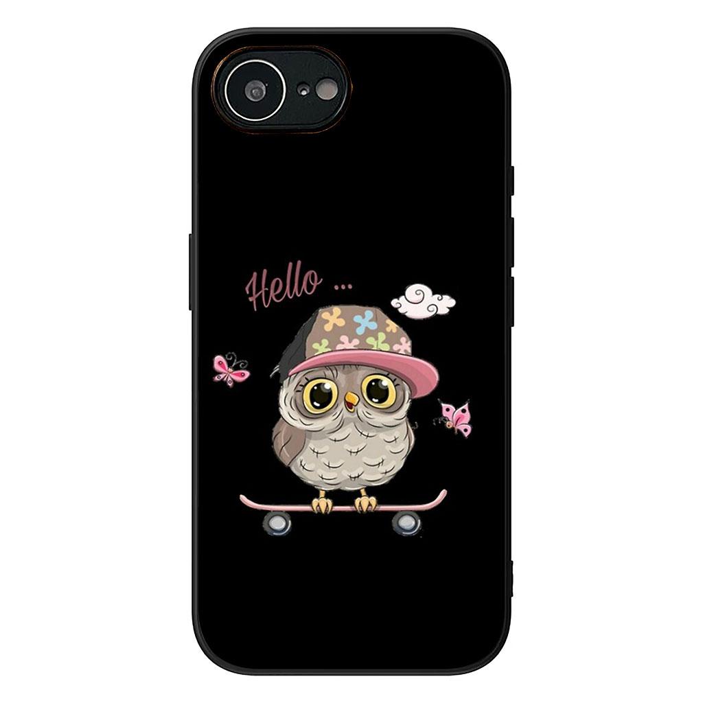 Owl Phone Cover Case for OPPO A54 A40 A60 A80 A18 A16 A17 A38 A78 A79 A57 A55 A96 A15 A12 Casing