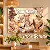 Eevee Custom Name Diamond Painting Personalized 5D Full Drill DIY Diamond Art Home Decor