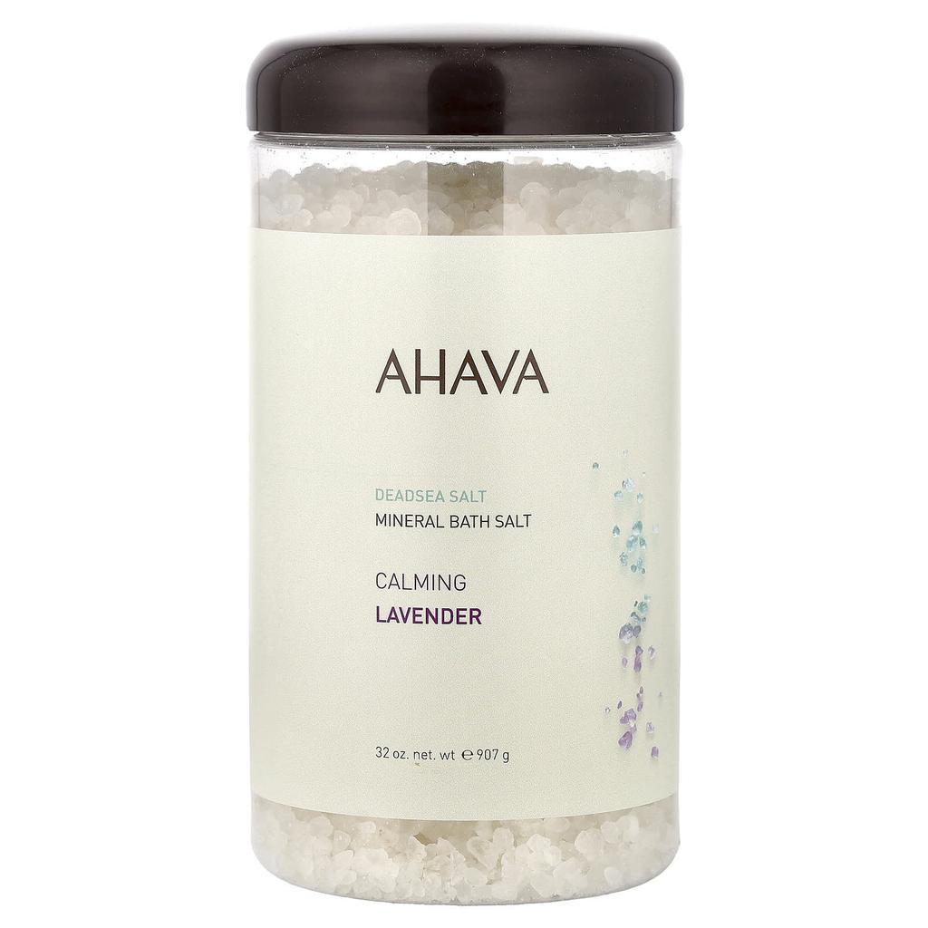 AHAVA North America, Mineral Bath Salts, Calming Lavender, 32 oz (907 g)