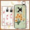 Lanyard Dirt-resistant Phone Case For ZTE Blade V70 Max/Nubia V70 Max Phone Holder Wrist Strap Fashion Design Wristband
