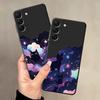 Black Cat Starry Night Phone Cover Case for Samsung Galaxy A57 A23 A37 A12 A05 A53 A52 A55 A06 A25 A73 A50 A41 A51 A16 A70 A17