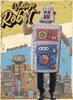 Erwachsene Männer Roboter Kostüm Halloween Damen Lustige Schwamm Roboter Cosplay im Angebot