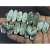 26-34 MM Natural Peace Jade Matched Pair Oval Cabochon Gemstone 7 Pair Lot C-770
