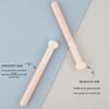 Compact Mantou Concealer Brush: Sponge Head for Dark Circles & Acne; No Absorbing or Brush Marks.