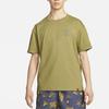 Men's Nike ACG Solid Color Alphabet Logo Printing Casual Round Neck Short Sleeve Green T-Shirt DR7758-378