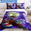 Zombie Party  3pcs K-pop Music Group Bedding set,Ideal for Bedroom, Dormitory,Including Duvet Cover And 2pcs Pillowcases,Fan Gifts
