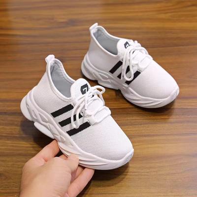 New Children's Sports Shoes Spring and Autumn Thickened Soft-soled Breathable Wear-resistant Coconut Shoes Male and Female Students Children's Shoes
