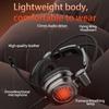G11 Corded Over Ear Headset Headphone Head Mounted with Dynamic Sound Ranging for Home Entertainment and Gaming