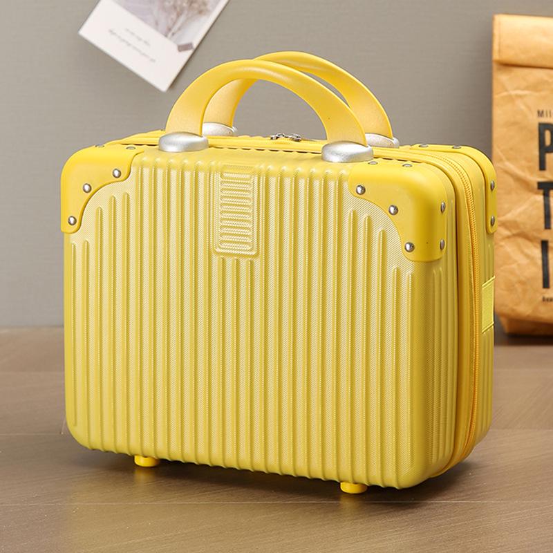 Женский портативный мини-чемодан для хранения косметики ручной клади 14 дюймов 14-inch