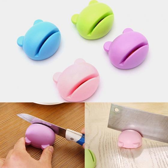 Cartoon Shape Knife Sharpener Kitchen Kinves Sharpener Whetstone for Sharpening MIT