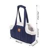 Haustiertragetaschen Handtasche Haustiertasche Ausgehtasche Reise für Welpen Outdoor-Reise Tragbare weiche Schultertasche