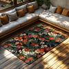 Floral Doormat Indoor Outdoor Rug Washable Welcome Mat Home Decor Entrance Floor Carpet Spring Blossom Pattern Area Rug Gift Ide