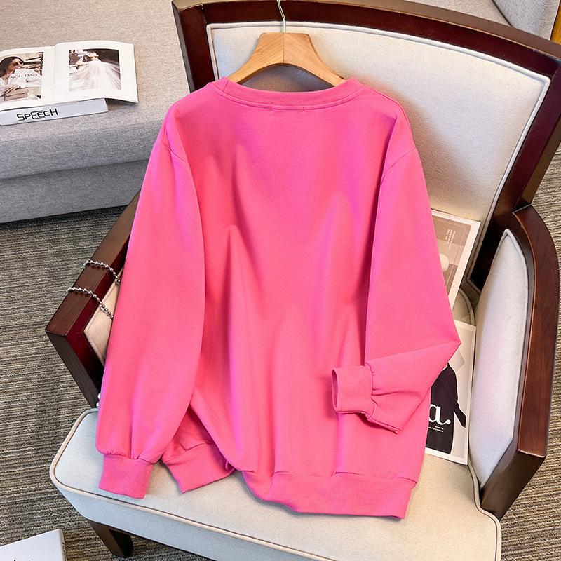 Plus Size 200-350 Jin Loose Autumn Hoodie - Bust 150/160 (Model 6072)