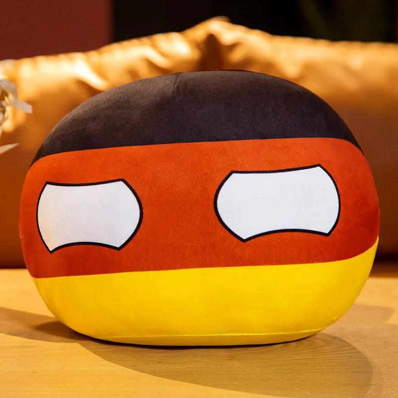 Jucării de pluș Country Ball de 10 cm Polandball Geantă Portofel Pandantiv Country Balls Countryball Păpușă de pluș Jucărie Cadouri de Crăciun pentru copii