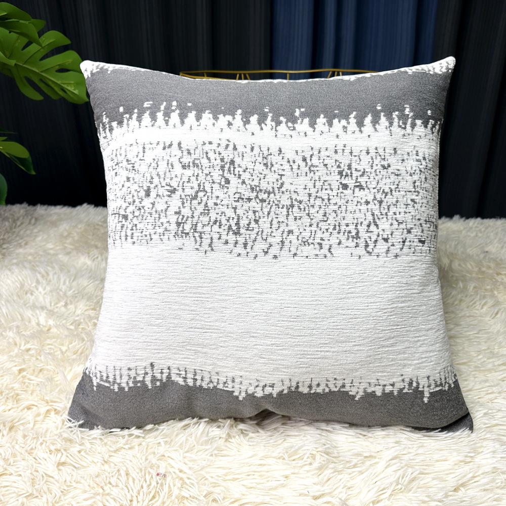 2PCS Sofa Pillow Cover 18x18 Inch Neutral Soft Decor Chenille Pillowcase, Modern Farmhouse Cushion Cover, Medieval and Modern Home Decoration