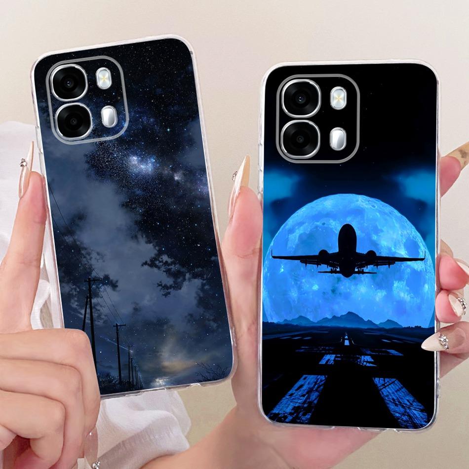 For OPPO A6s CPH2789 Cool Dragon Tiger Pattern Phone Case For Oppo A6S 5G Soft Silicone TPU Cases