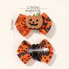 8Pcs/Set Halloween Hair Clips Ghost Skull Pumpkin Hairpin Festival Party Funny Baby Hair Accessories For Kid Hairclip Gift Quality