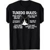 1pc NEW Tuxedo Cat Rules Tuxedo Cat Lover Tuxedo Cat Owner Tee T-Shirt S-3XL Men's Casual Short Sleeve Funny Graphic Tees T-Shirt Comfortable Casual