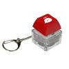Keychain Acrylic Keyboard Design Glowing Red Keyring Student Presents Award