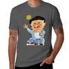 Pepe Mujica Artwork Cartoon Caricature Tshirt Blouse Tshirts Unisex Graphic Tee Shirt Heavyweight T Shirts For Unisex