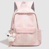 2026 Japanese Cute Girly Double Shoulder Bag - Lightweight, Large Capacity Student Backpack