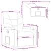 Cream Fabric Relaxation Armchair