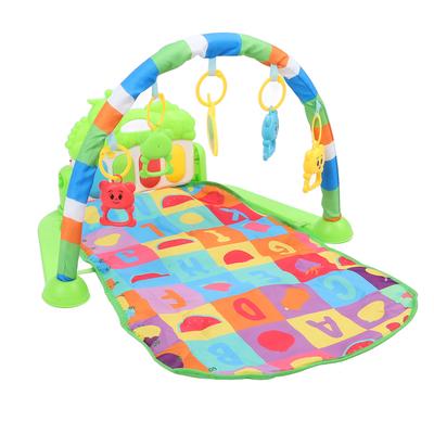 Baby Music Fitness Mat Baby Play Mat Gym Kick Piano Gym Activity Center Baby Pedal Piano for Newborn Infant