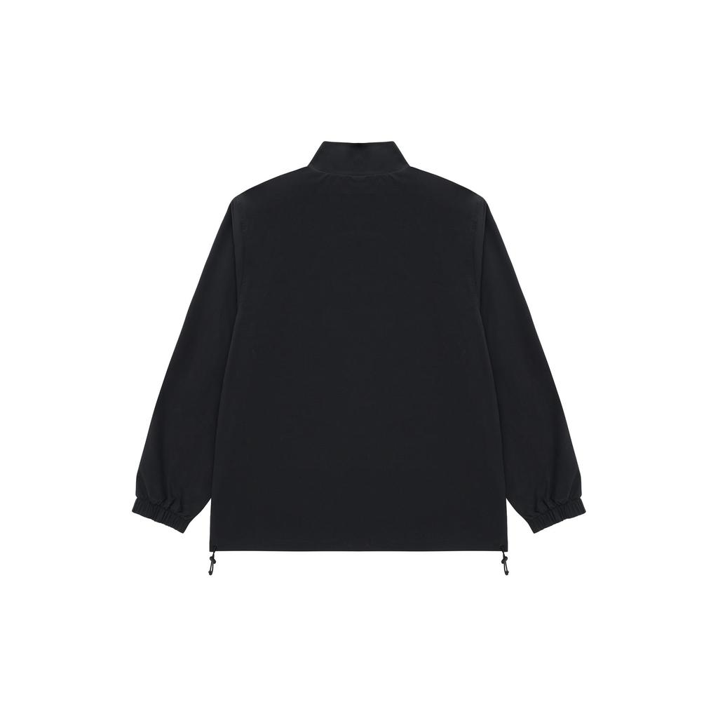 New Balance Jackets Men's Black Stand Collar Moderate AMJ31322-BK