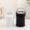 PVC Pen Holder Transparent Stationery Storage Bag Simple Makeup Brush Storage Bag  for Home