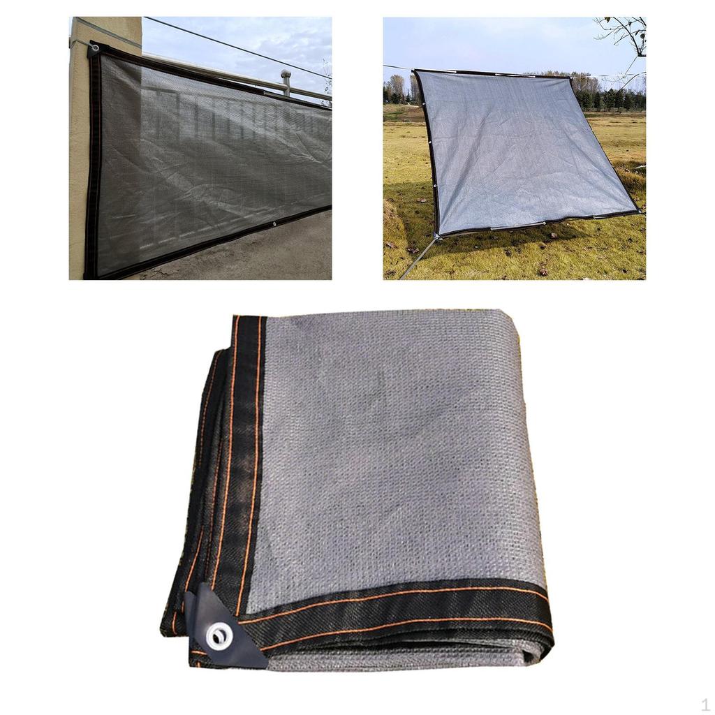 Buy Patio Backyard Sun Shade Net Canopy Rectangle Waterproof Strong ...