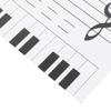 Whiteboard für Musiknoten Magnetisches Notenlese-Board Musik-Lehrtafel Für Klavierlehrer