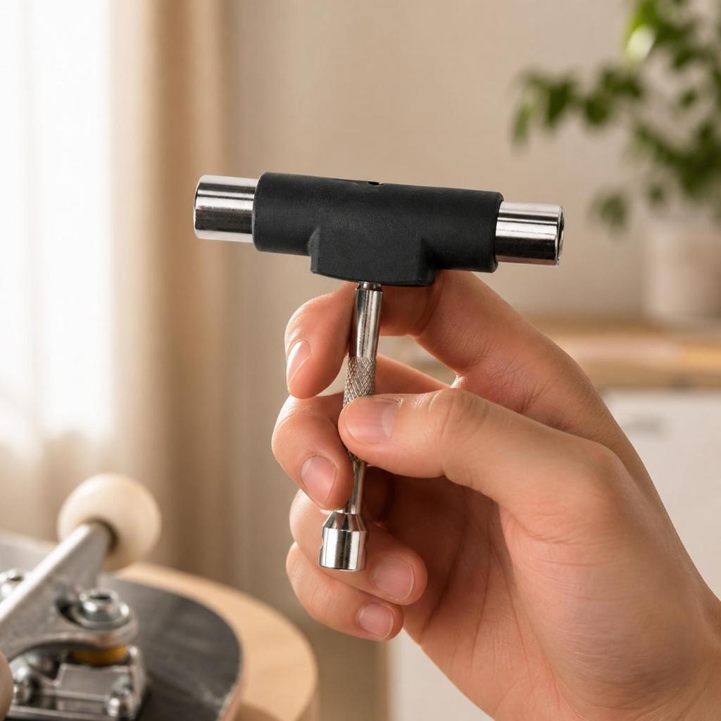 Skateboard T Tool Universal with Hex Key Long-Lasting