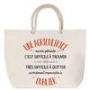 Beach Bag - PLANETEE - An Equally Great Farmer - Rope Handle - Large Size - Cotton