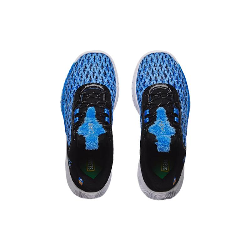Under Armour Curry Flow 9 Sesame Street Cookie Monster Men Sneakers 3024248-404